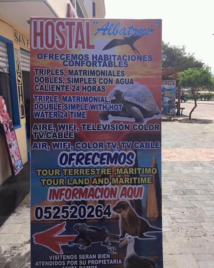 Hostal Albatros San Cristóbal Extérieur photo